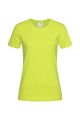 T-shirt damski Stedman kolor Bright Lime-BLI