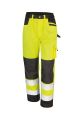 Spodnie robocze kolor Fluorescent Yellow-394 przód